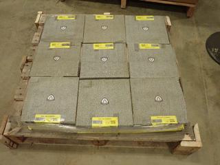 (9) Boxes of Unused Grinding Disks, Part 13433, 9 x 1/4 x 7/8 In. (S-4-3)
