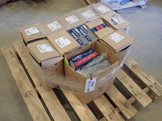 (12) Boxes of Unused Dark and Clear Over The Glasses Safety Glasses (K32)