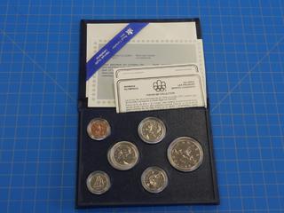 1985 Royal Canadian Mint Specimen Set of Coins w/ Case