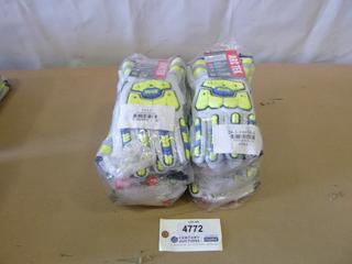 (12) Pairs of Unused BDG Arctek Cut/Impact Arc Gloves, Size L (D2)