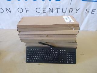 (13) Unused Dell, Lenovo and HP USB Keyboards (E1)
