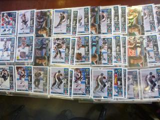 Qty of McDonalds NHL 1993 All Star Series Hockey Cards, In Hockey Card Sleeves (Upstairs)