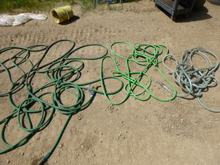 (3) Garden Hose w/ Spray Attachment (ROW 2)