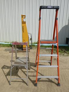 Werner PDIA04CA 4 Ft. Podium Ladder, 300 Lb Capacity w/ 42 In. Podium Step Ladder (ROW 2)