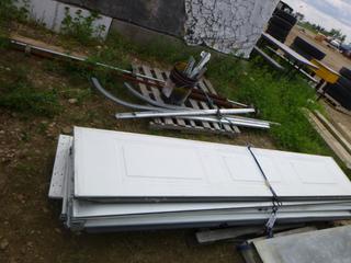 Metal Insulated Garage Doors, 9 Ft. x 7 Ft., Hardware Included (Row 3)
