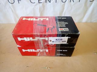 (2)Unused  Hilti Manual Epoxy Guns, Model HDM500 (D2)