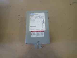 Unused Eaton Dry Type Distribution Transformer, Model S29N11501N, 1 KVA, 1 Phase, 208 Primary Voltage, 120/240V Secondary (Y-3-3)