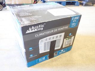 Unused Arctic King Window Air Conditioner, 5000 BTU, 2 Fan Speeds, 7 Cooling Levels (A2)