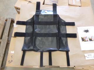 Qty of Flat Head End Storage Pouches w/ Velcro (D1)