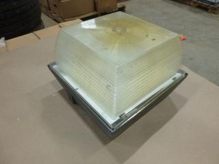 (4) Used Ceiling Mount Lights c/w 175 Watt Bulbs *Note: Working Condition Unknown* (T-5-1)