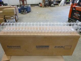 (3) Boxes of Metalux 4 Ft. Wire Guard For Use With SS and STN Series  (P-5-3)