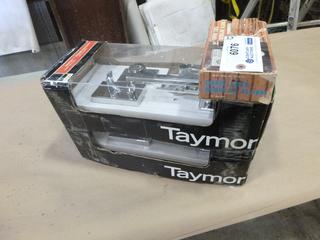 (2) Taymor Gripset Front/Back Door Lock/Handle, (1) Chain Lock Burglar Alarm (A2)