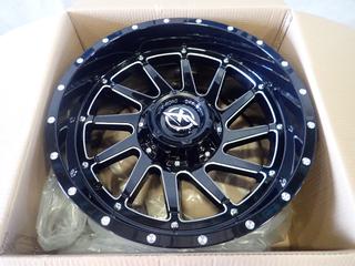 (4) Unused XF Off-Road XF-216 20 In. x 10 In. Rims (Y3)