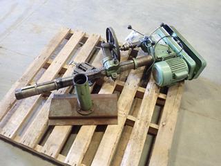 Force Drill Press, Capacity 16 mm, Spindle Speed 210-3340, Model ZJ4116H and Vice (M-4-3)