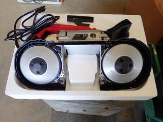 Unused In Box, Power Tek Portable Band Saw, Model R2103, 120 V, 60 Hz, 10 A, 5 In. Cut Capacity (B1)