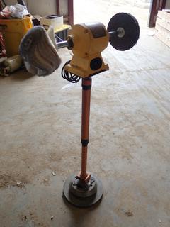 DeWalt 8 In. Bench Grinder/Polisher with Stand, Model DW758 (C Back)