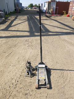 Torin Black Jack 3 Ton Floor Jack, C/w (2) 2 Ton Capacity Jack Stands (Row 4)