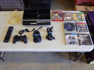 Playstation 3 w/ (7) Games and (1) Controller (B1)