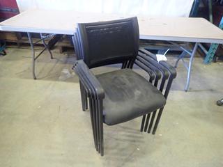 (4) Stacking Office Chairs (Z)