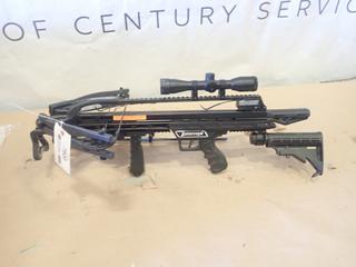 Unused Carbon Express Intercept Cross Bow, Model 20261, 20 In. Bolt Length, 18 13/16 In. Cable, 13 1/2 In. Power Stroke (Upstairs)