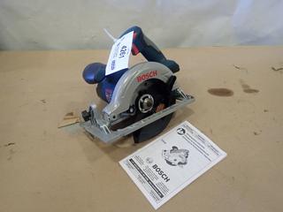 Unused Bosch CCS180 18 V Cordless 6.5 In. Circular Saw with Manual (E1)