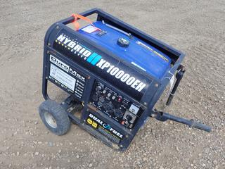 Hybrid XP10000EH 120/240V Portable Dual Fuel Generator w/ Duromax Gen 2 18hp Engine *Note: Running Condition Unknown* (Row 3)