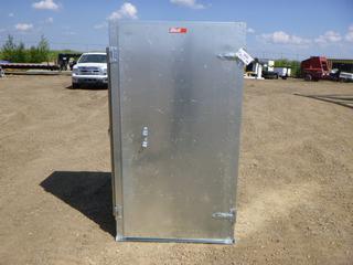 West Heavy Duty Galvanized Steel Locker w/ Adjustable Shelves, 20 In. x 39 1/2 In. x 70 In. (Row 3)