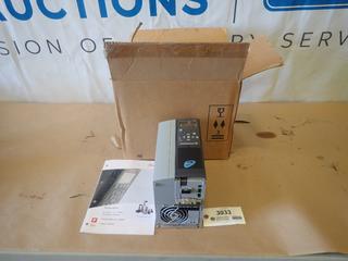 Unused Grundfos FC300 VLT Automotive Drive, 3 HP, 2.2KW, Part 131H5688, SN 011209H105 (G2)
