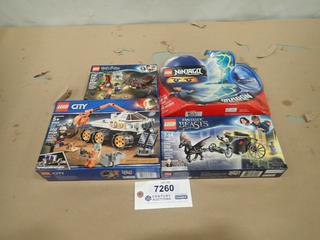 (4) Unused Lego Sets, Fantastic Beasts, Harry Potter and Ninjajo (A1)