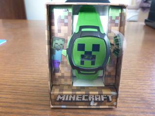 Unused Minecraft Creeper Boys Watch
