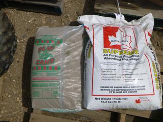 Supreme All Purpose Absorbent and Quikrete Play Sand (ROW 1)