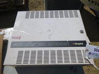 IDNet Simplex Fire Alarm Control Box, Model 4009 Nac Extender (F2)