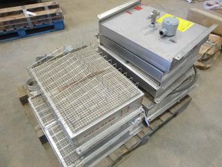 Cata-Dyne Catalytic Heaters, Model WX-18X24 c/w Some Gas Lines and Accessories (L-3-3)