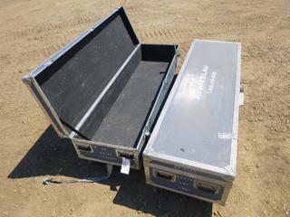 (2) Rolling Storage Containers, 20 1/2 In. x 5 Ft. 2 In. x 18 1/2 In. (Row 3)