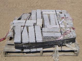 Granite Stone Wall Blocks, Pre-Cut, Various Sizes (ROW 1)