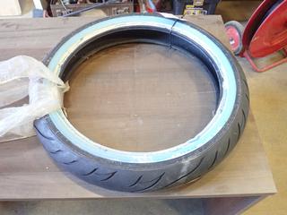 Unused Avon Cobra White Wall 100/90/19 Motorcycle Tire (H)