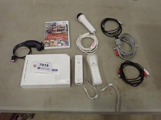 Wii Game Console with Games and Controllers  (F1)