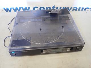 Sansui P-L40 Fully Automatic DD Turntable, SN 324025403, 12 W, AC 120 V, 60 Hz (F2)