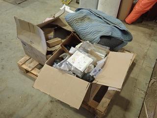 Qty of Bolts, Moving Blankets, Wooden Chair Backs, Goodyear Belts and More (H)