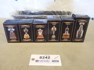 (6) McDonalds Trophy's In Original Boxes and Display Case (Upstairs)