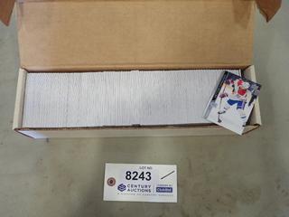 Box of Upper Deck 2021 Hockey Cards (Upstairs)