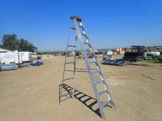 Featherlite 4410 10 Ft. Aluminum Step Ladder