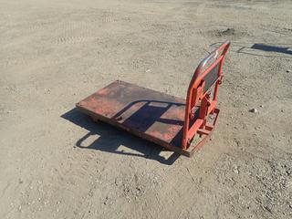 5 Ft. x 30 in. Metal Push Cart (Row 3)