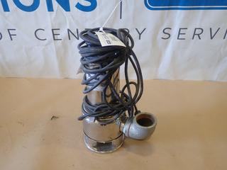 Flotec FPSES2700A 3/4 HP Submersible Sewage Pump, SN LR47013