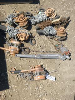 (8) 3/4 Ton Chain Hoists (Row 4)