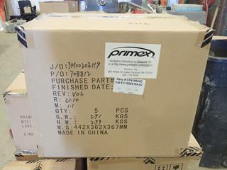 (5) Primex 24 Hours Wall Clock, Model C1005X155-9C (C Front)