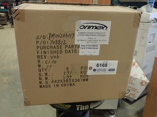 (5) Primex 24 Hours Wall Clock, Model C1005X155-9C (C Front)
