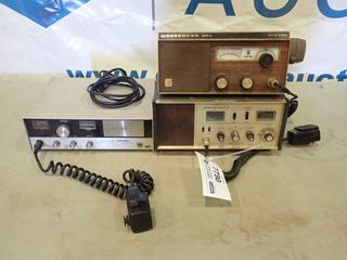Messenger 250 Johnson CB Base Set, Realistic TRC30A CB Base Set, SBE Console 2 CB Base Set *Note: All Good Working Condition* (E2)