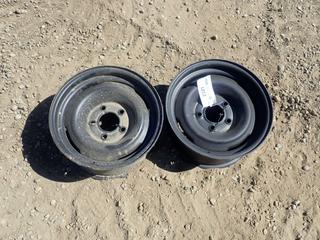 (2) 15 In. x 7 In. 5 Stud Steel Rims (Row 4)
