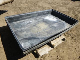 (3) Drip Trays, 5 Ft. x 57 In. x 86.5 In